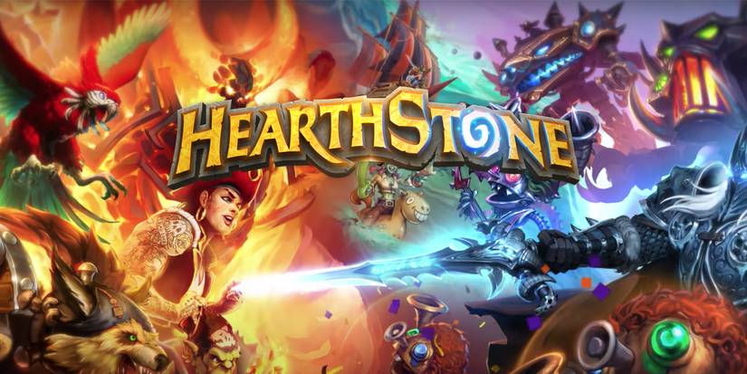 Hearthstone-Charaktere treten gegeneinander an.