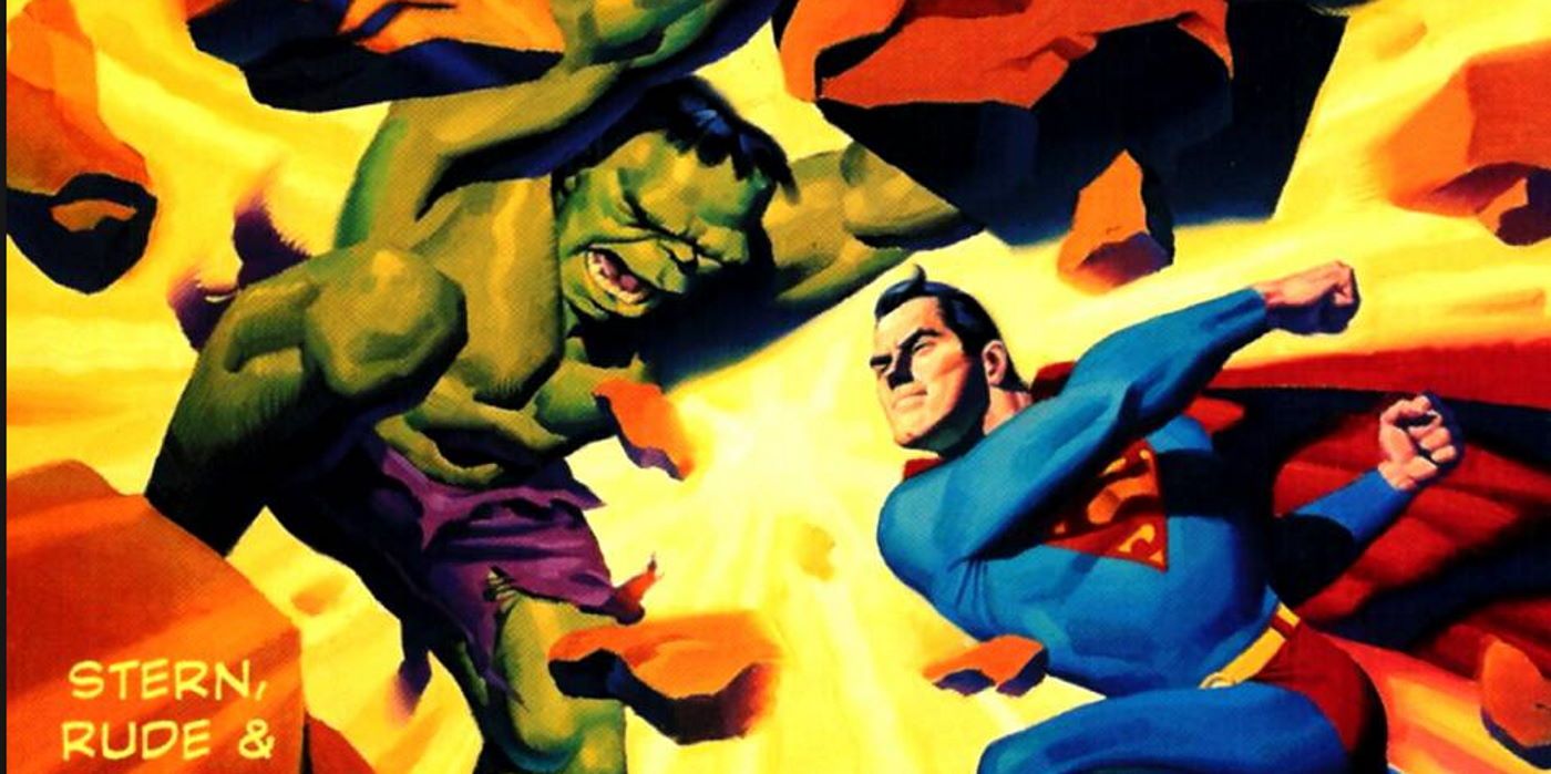 Hulk vs Superman: The Marvel/DC Crossover Everyone Missed