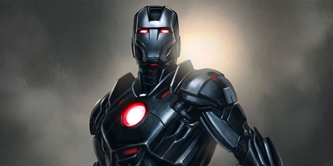 Iron Man 3 Concept Art Reveals Sleek Dark Iron Suit Design