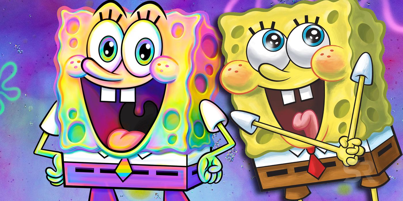 who is spongebob gay for