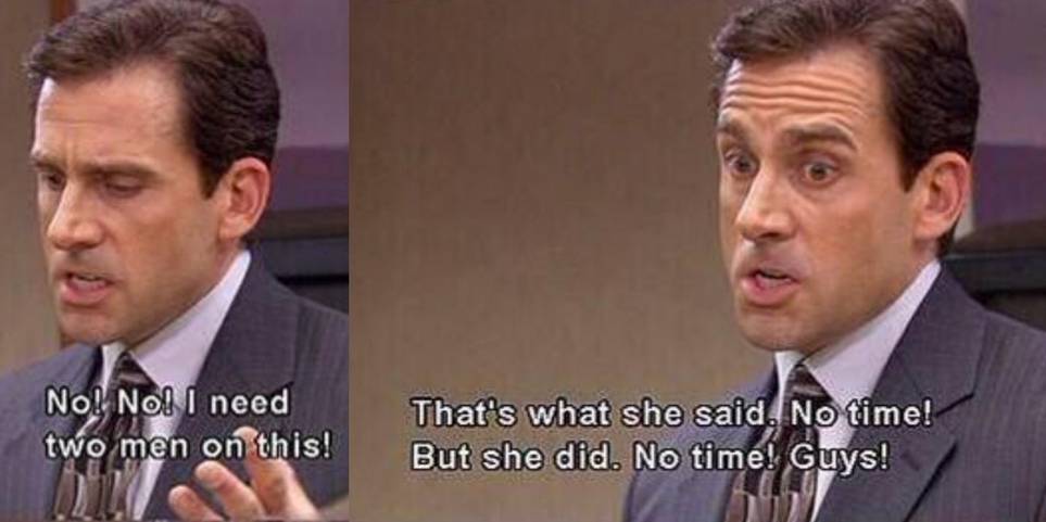 The Office Ranking The 15 Funniest That S What She Said Moments The Office Ranking The 15 Funniest That S What She Said Moments
