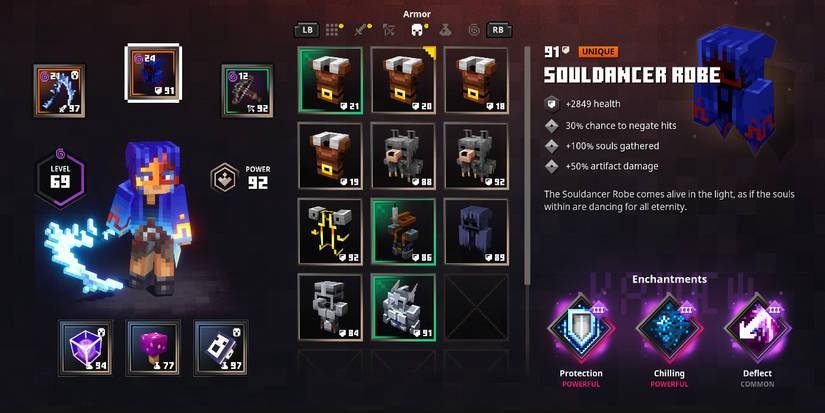 Minecraft Dungeons: How to Use Souls
