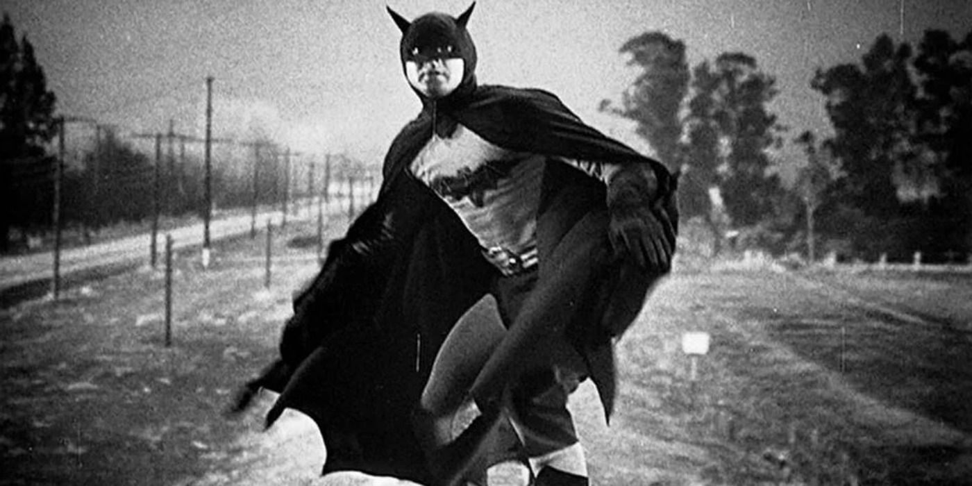 Robert Lowery as a classic Batman
