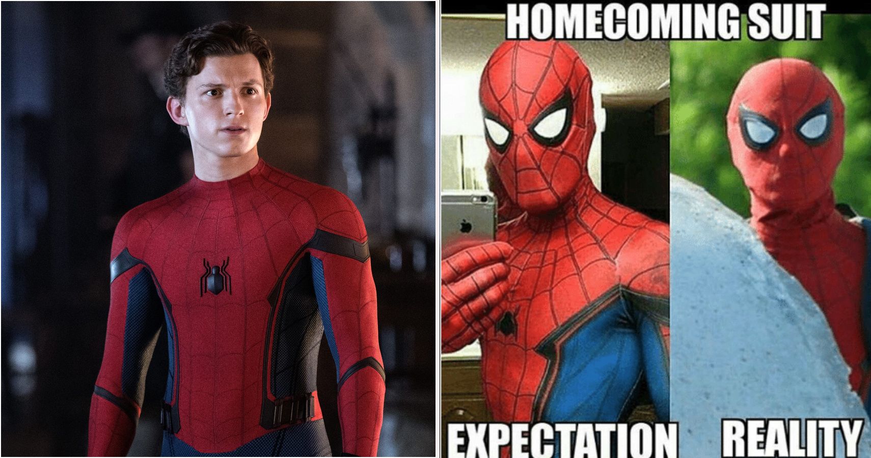 MCU 10 Hilarious Memes Of Tom Holland As SpiderMan