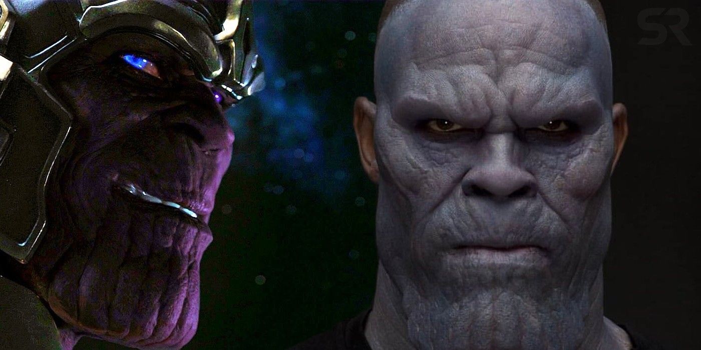 Thanos' first appearance came at the end of The Avengers during the fi...