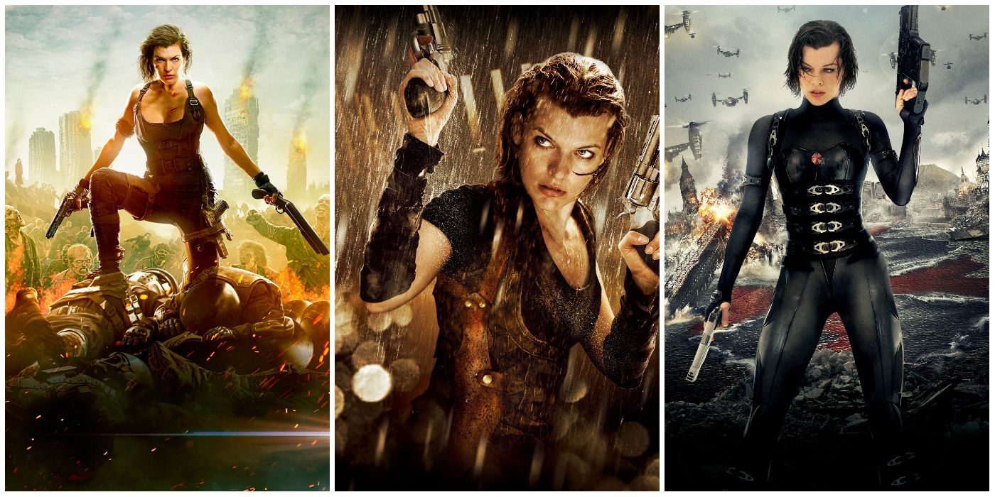 resident evil movies in order by storyline