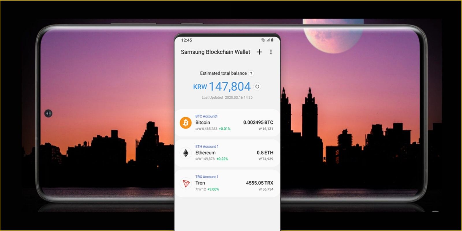 How to Use Samsung Smartphones to Buy & Sell Cryptocurrencies
