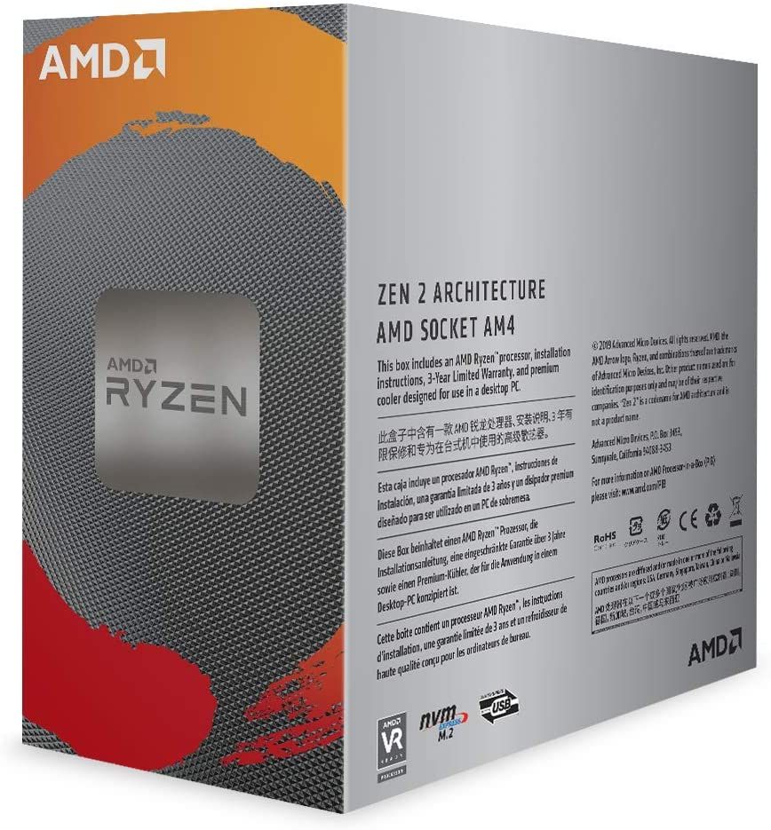 AMD Ryzen 5 3600 6-Core, 12-Thread Unlocked Desktop Processor b