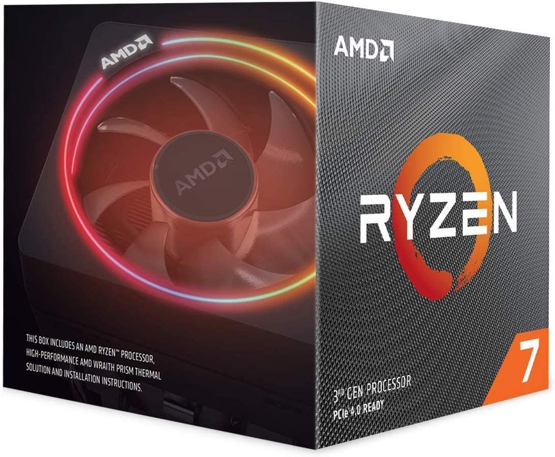 AMD Ryzen 7 3700X 8-Core, 16-Thread Unlocked Desktop Processor a