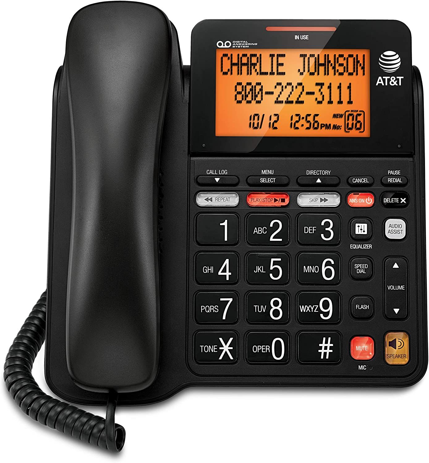 AT&amp;T CD4930 Corded Phone b