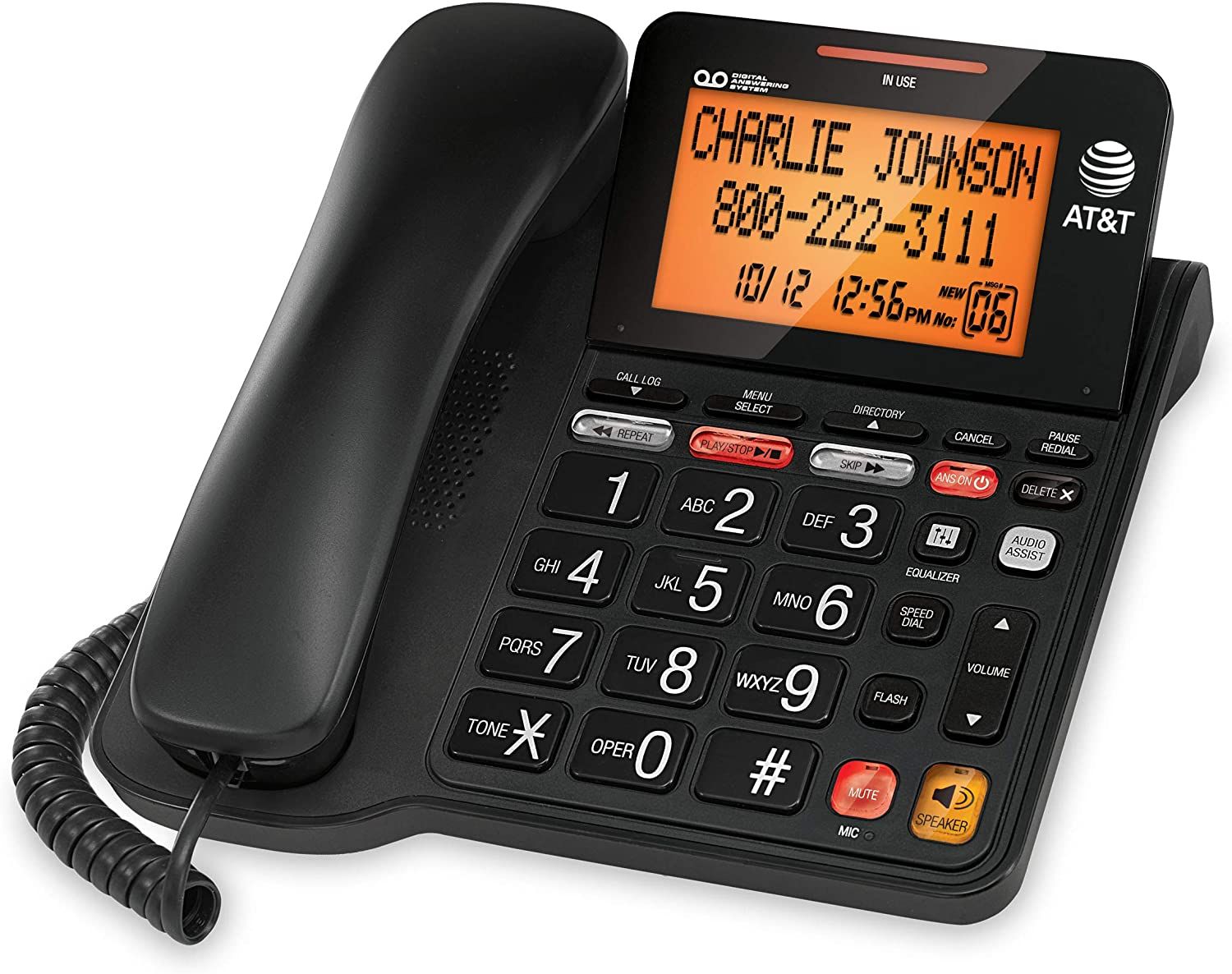 AT&amp;T CD4930 Corded Phone c