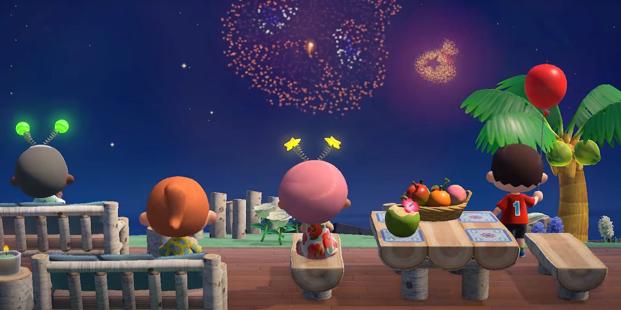 How to Create Custom Fireworks in Animal Crossing (Summer Update 2)