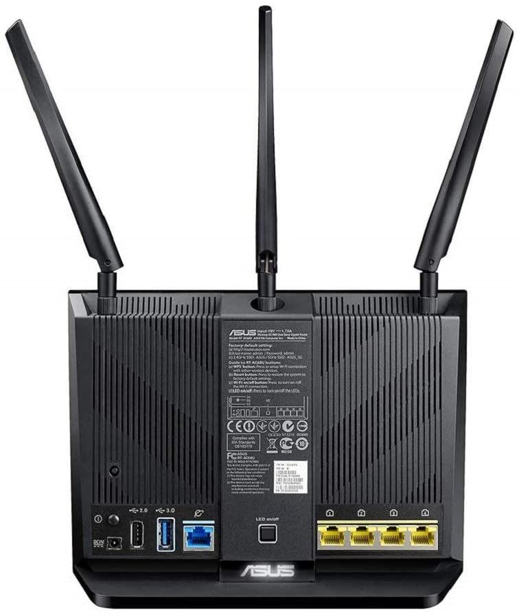 Asus AC1900 Dual Band Gigabit WiFi Router b