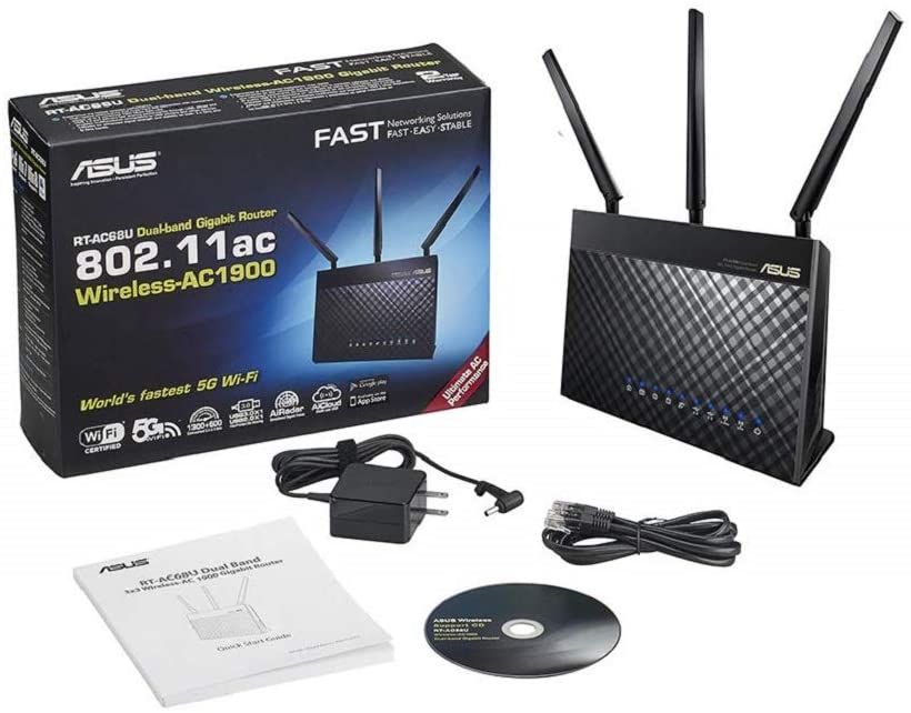 Asus AC1900 Dual Band Gigabit WiFi Router c