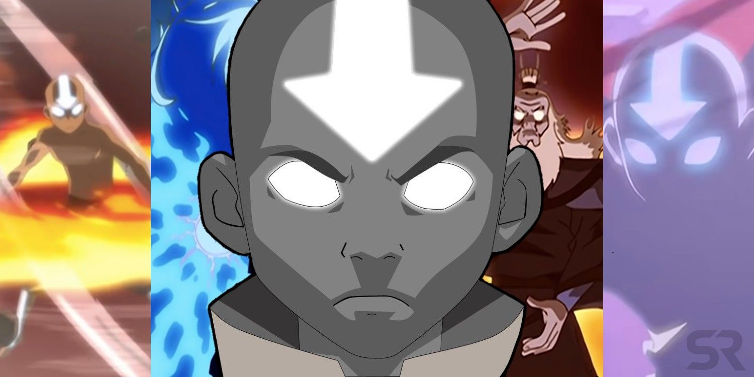 Every Time Aang Entered The Avatar State (& What Happened)