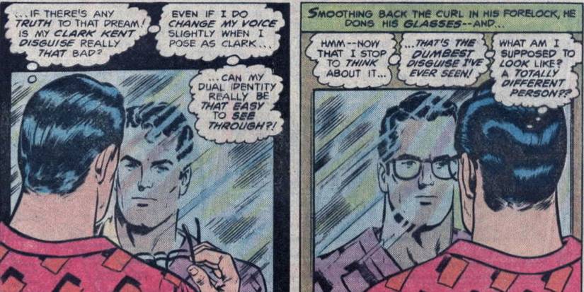 Clark Kent Thinks His Superman Disguise Is Dumb Glasses