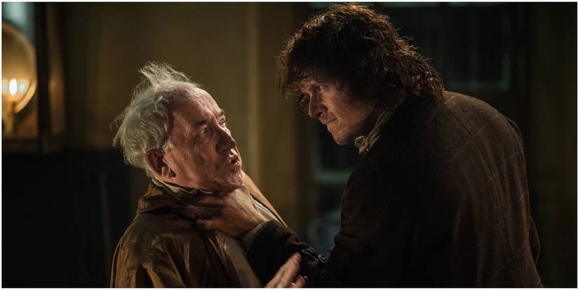 Simon Callow and Sam Heughan