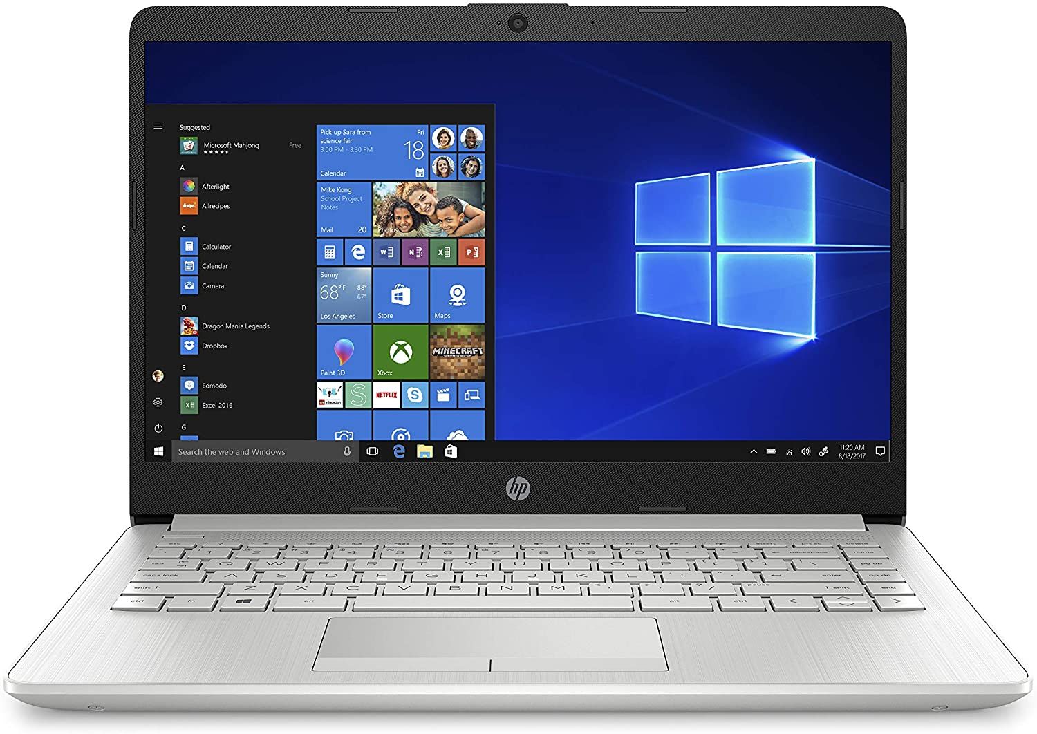HP 14-Inch Laptop, 7th Gen AMD A9-9425 a