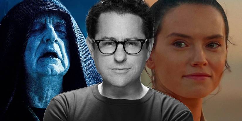 Ian McDiarmid as Palpatine and Daisy Ridley as Rey in The Rise of Skywalker Star Wars JJ Abrams