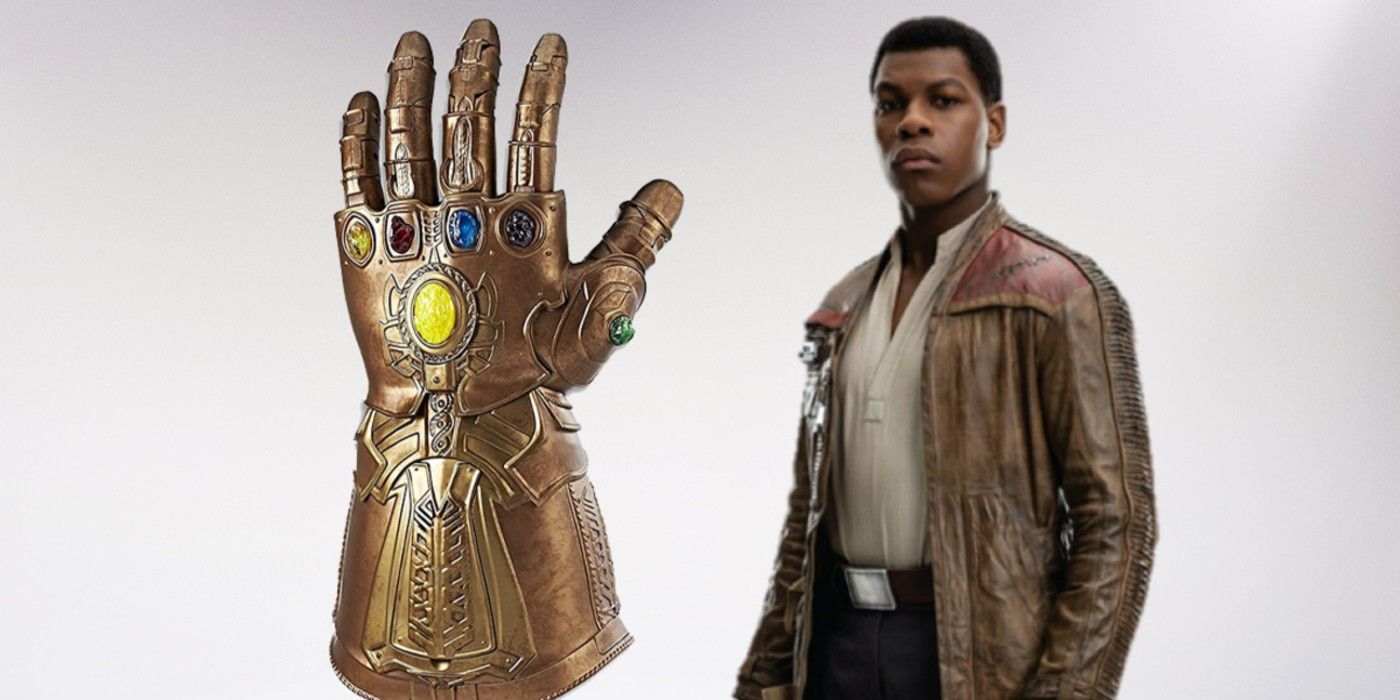 John Boyega Has His Own Infinity Gauntlet And Wants To Use It - how to get the infinity gauntlet in roblox 2020