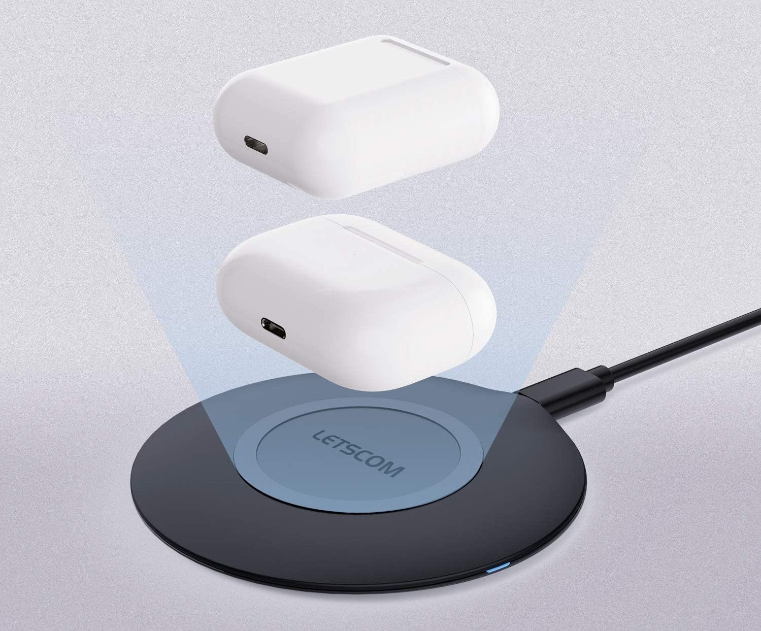 LETSCOM Ultra Slim Wireless Charger b