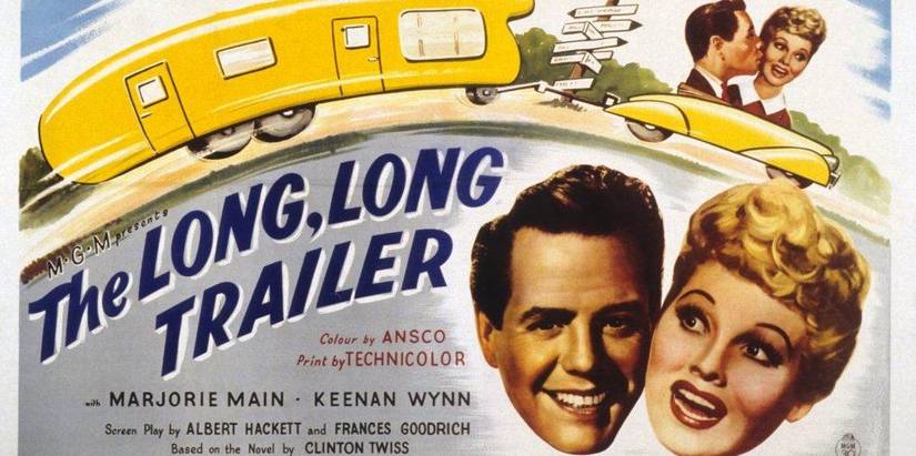 Poster for The Long Long Trailer