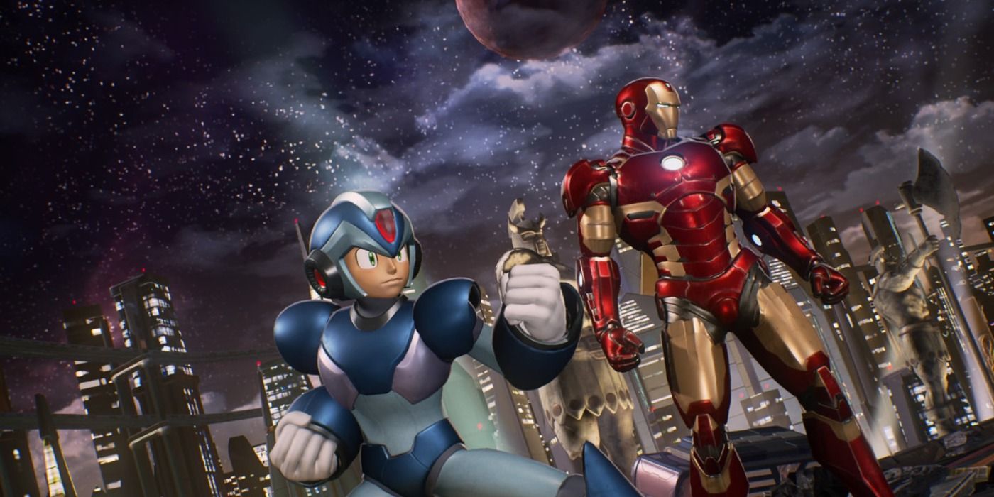 Marvel vs Capcom Infinite Megaman Iron Man