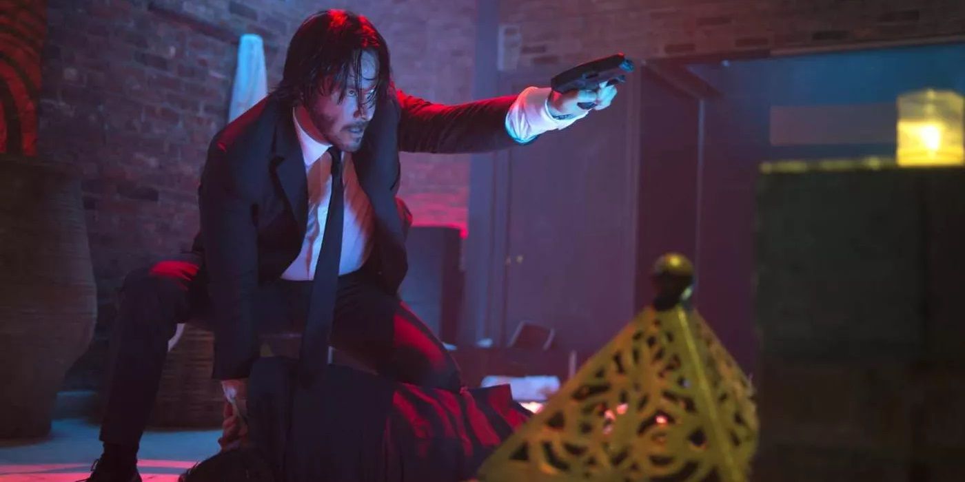 Nightclub shootout in John Wick