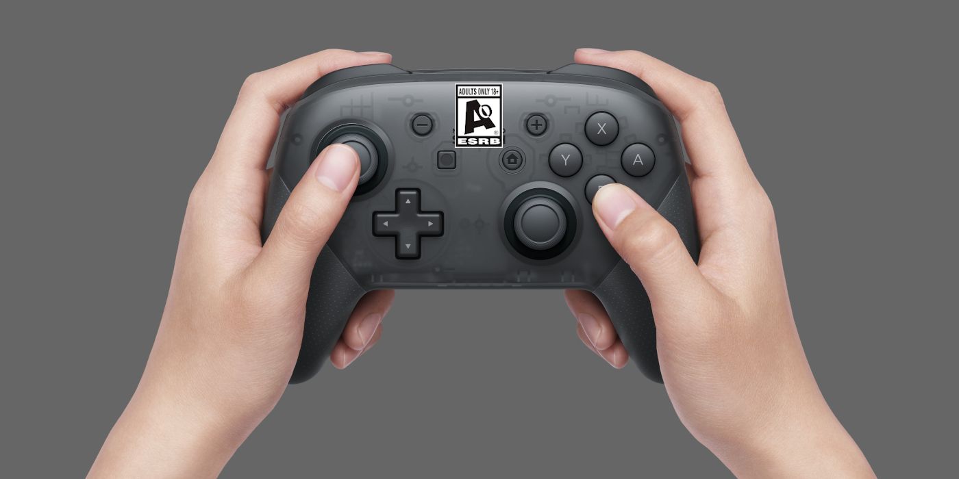 Nintendo Switch Pro Controller Gets Adults Only ESRB Rating On Amazon