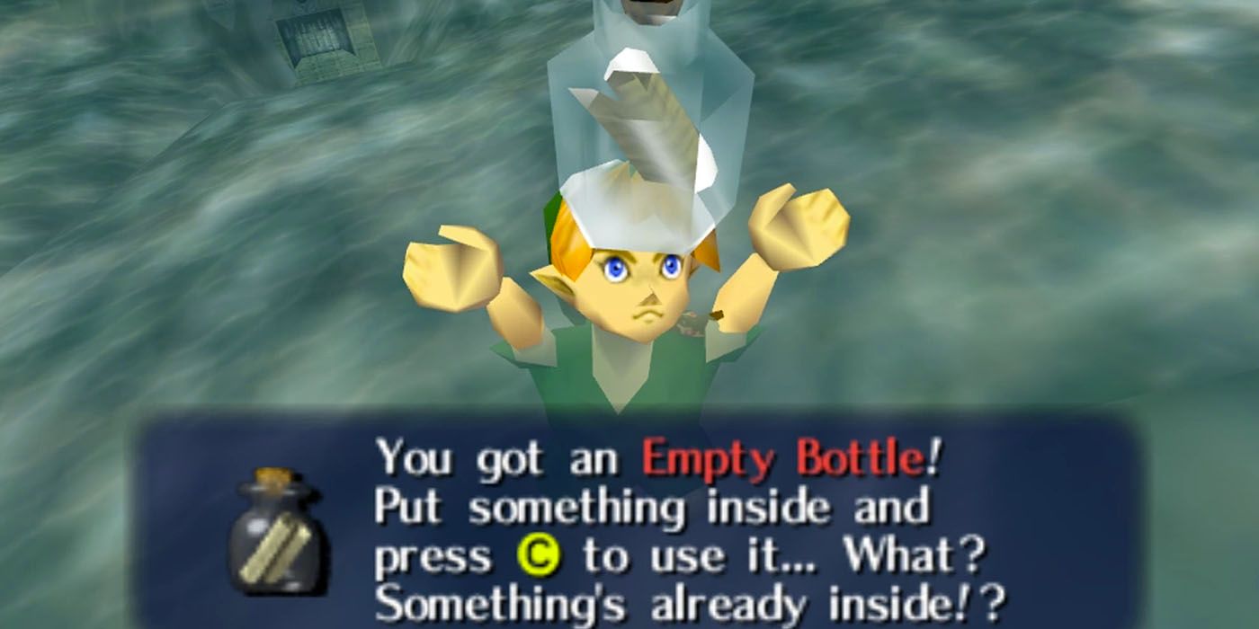 Zelda: Ocarina Of Time’s Worst Items To Keep In Bottles