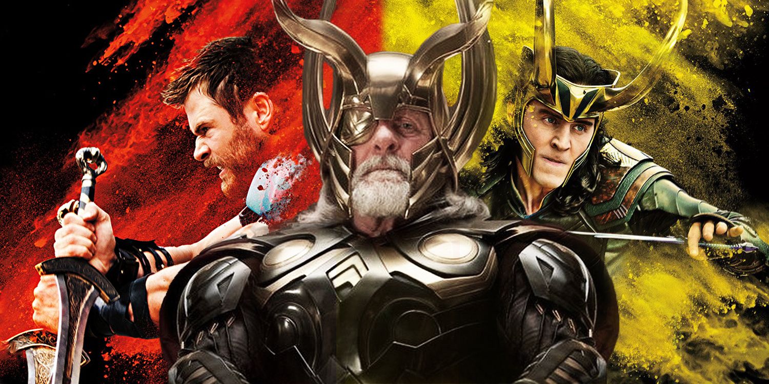 Thor, Odin, and Loki in MCU