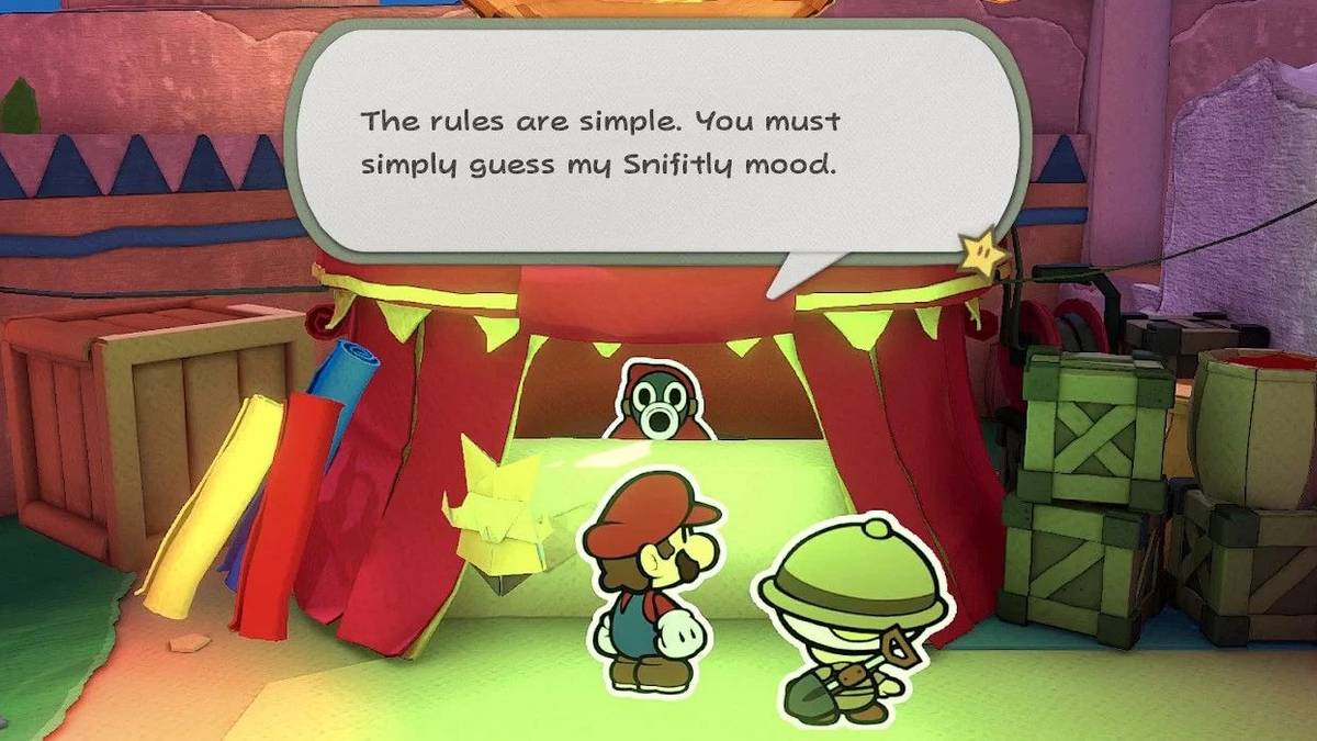 How to Guess Snifit's Mood in Paper Mario
