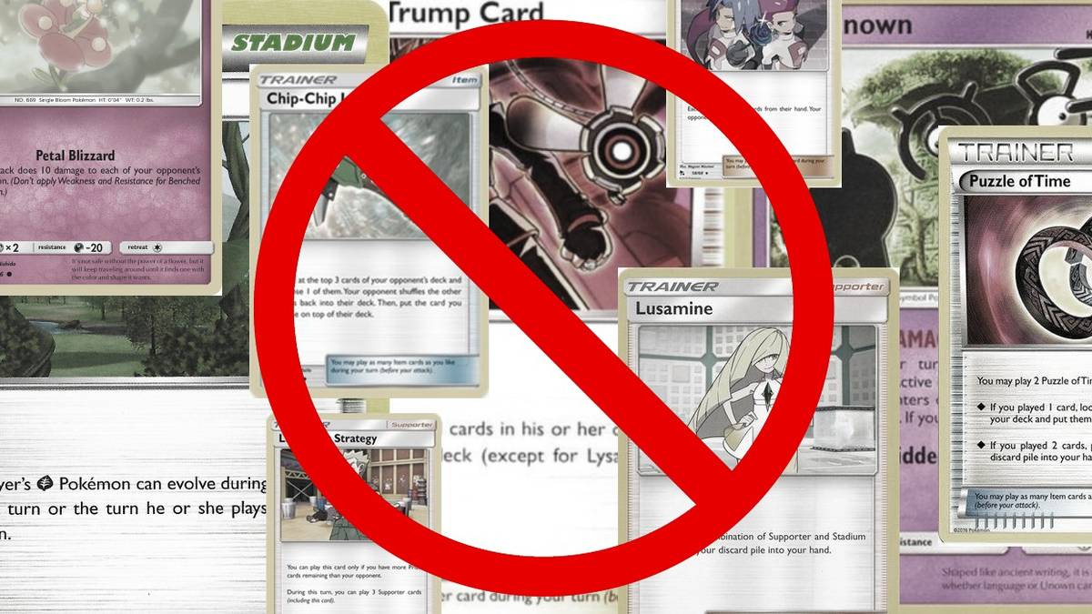 Every Banned Pokmon Card (& Why It Happened)