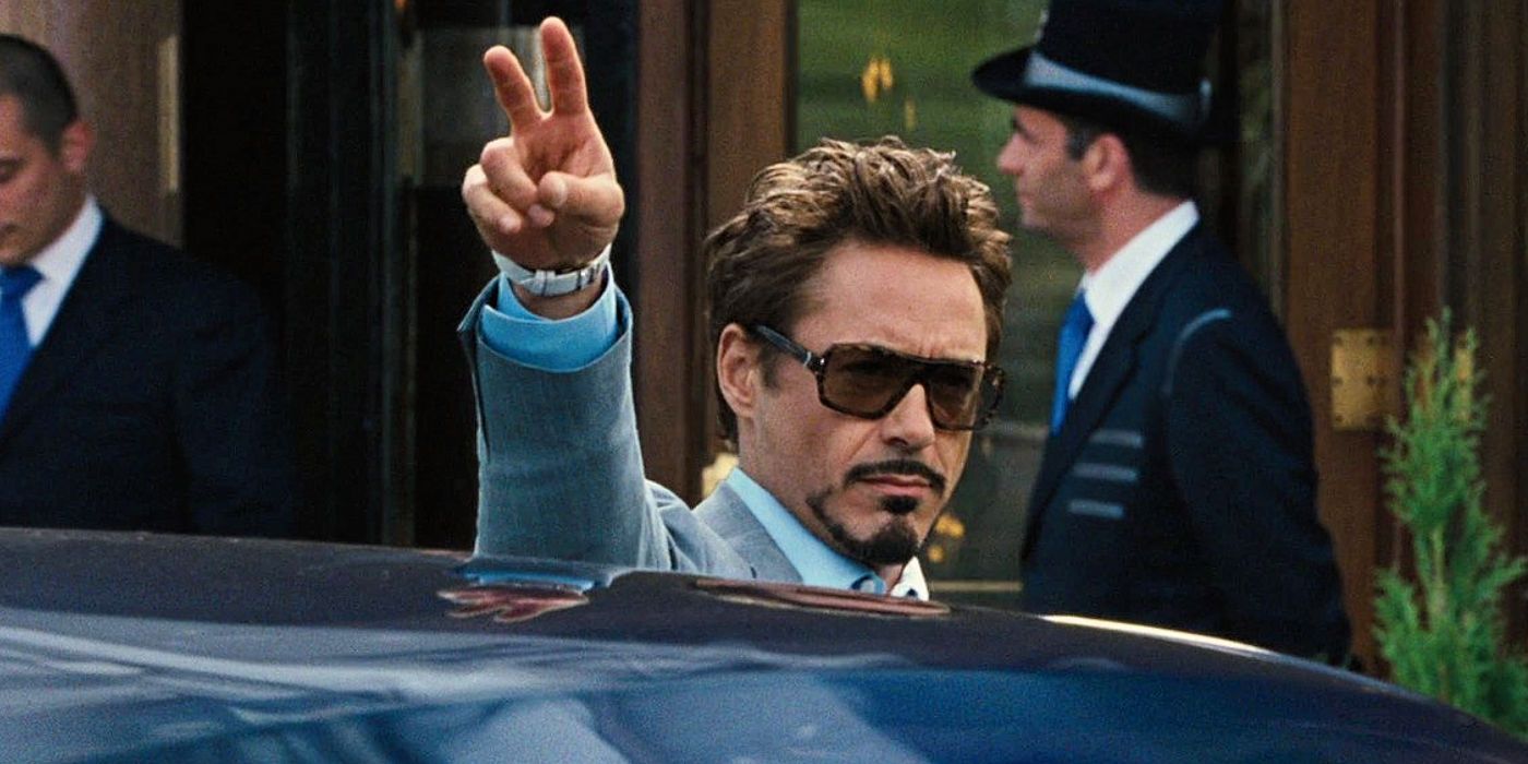 Tony Starks Peace Sign Is Iron Mans Best Secret