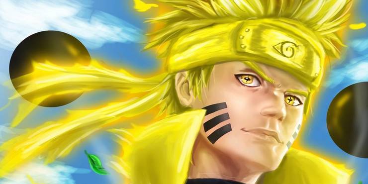 Naruto Six Paths Sage Mode Eyes - The confusion arises from the