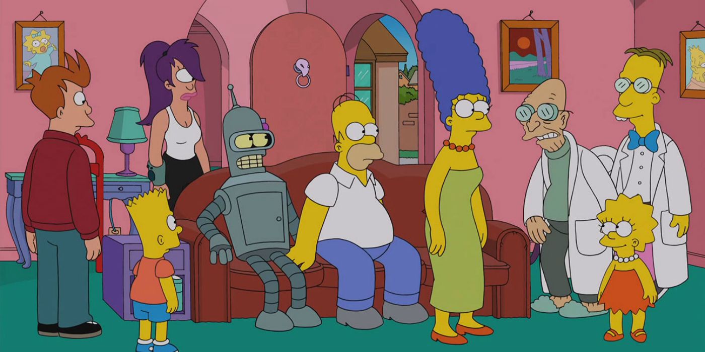 Futurama Season 12's New Simpsons Cameo Makes Matt Groening's 10-Year-Old Crossover Episode Even Better