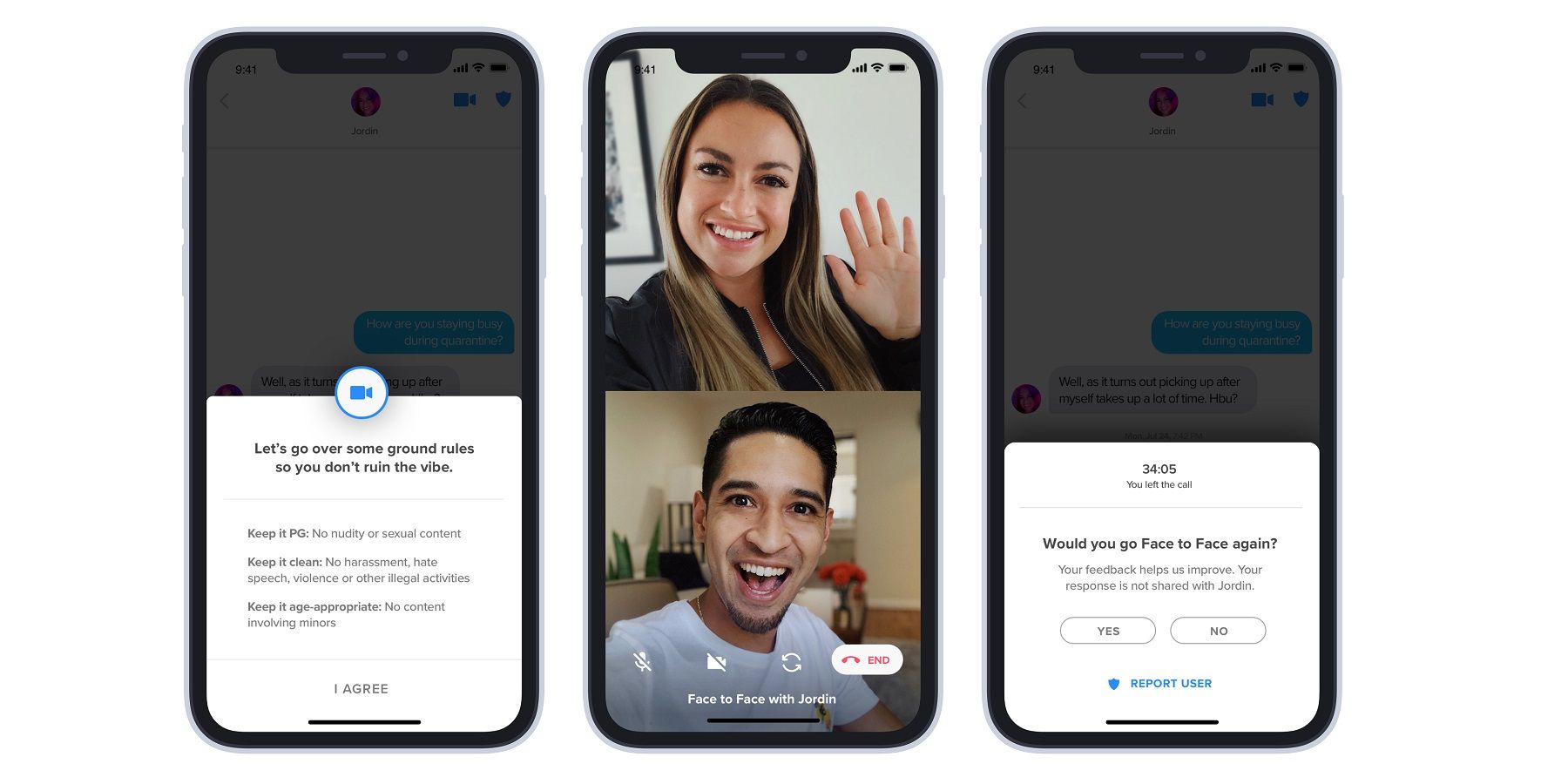 Tinder Testing Face To Face Video Chat Dates What You Need To Know