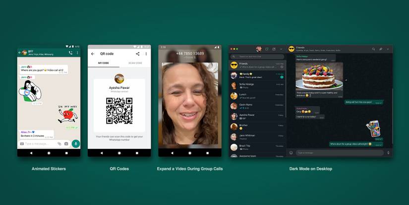 WhatsApp's New Animated Stickers & QR Codes For Adding Contacts Explained