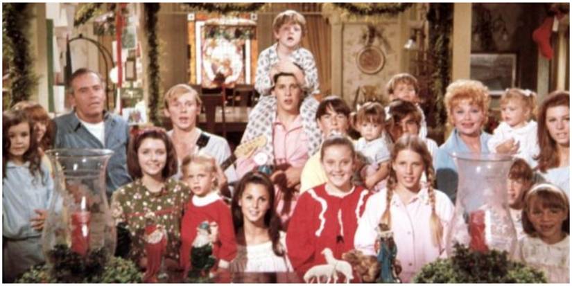 The Cast of the Lucille Ball version of Yours Mine and OUrs