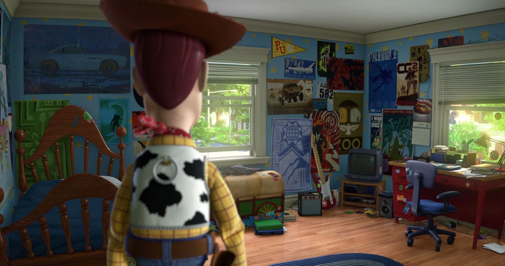 Toy Story: 10 Things You Never Noticed In Andy's Room