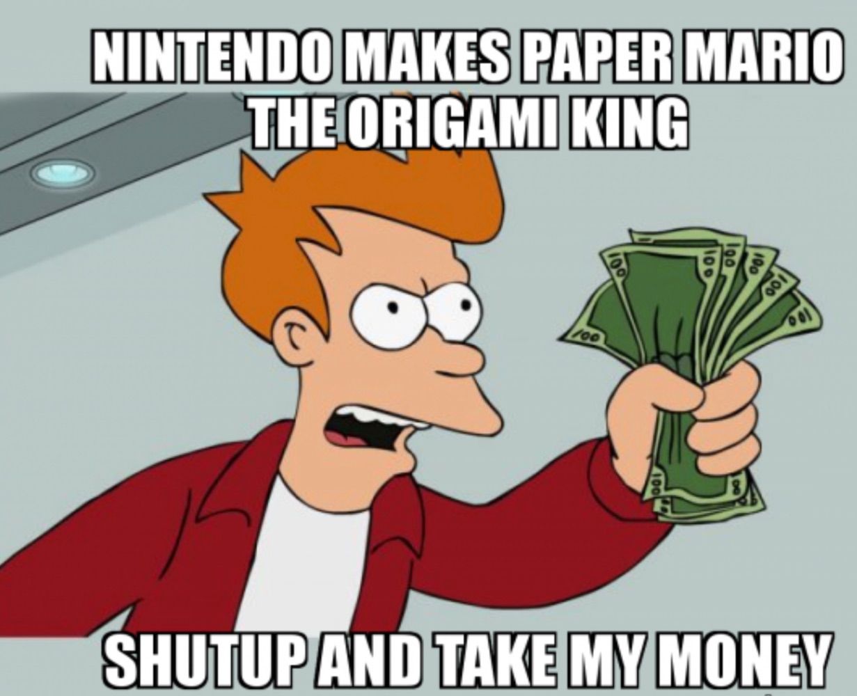 Paper Mario The Origami King 10 Memes That Will Leave You Crying With Laughter