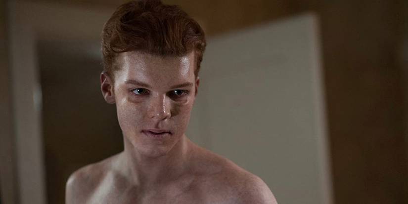 Cameron Monaghan shirtless in Amityville: The Awakening