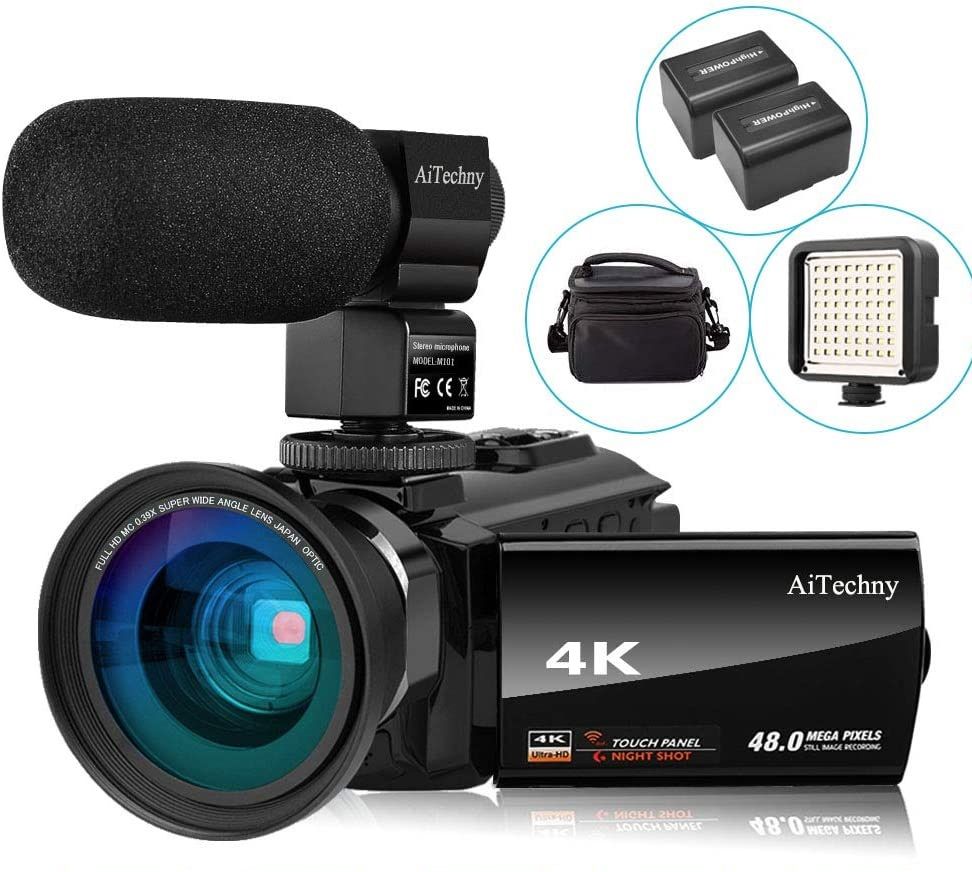 AiTechny Ultra HD Video Camera a
