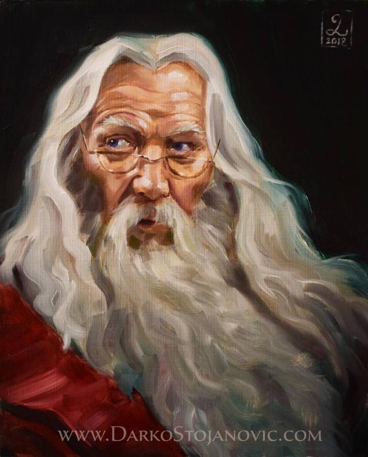 Harry Potter: 10 Pieces Of Dumbledore Fan Art That Are Simply Magical
