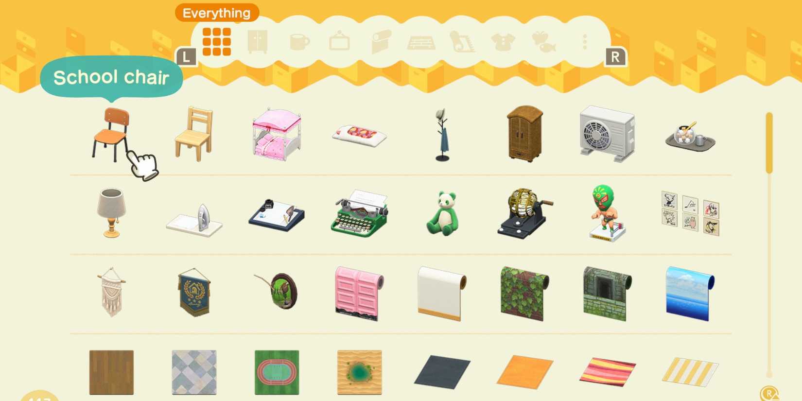 Animal Crossing New Horizons Running Out of Storaage