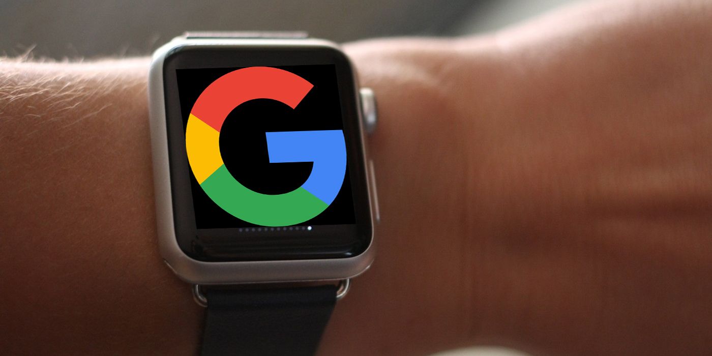 Apple Watch Google Logo 