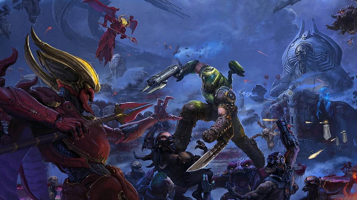 DOOM Eternal's First DLC, The Ancient Gods, Revealed In QuakeCon Teaser