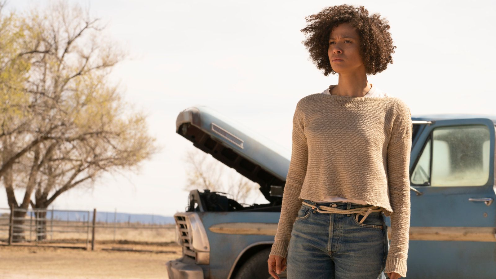 Fast Color Ruth standing outside