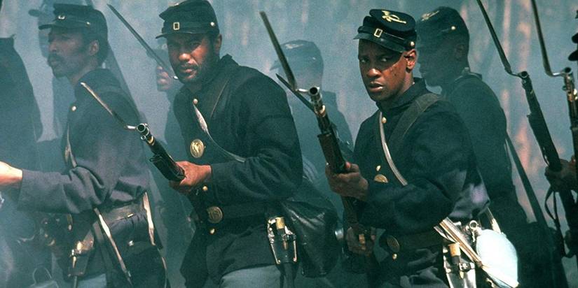 Glory (1989) Denzel Washington as Private Silas Trip