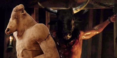 Greek Minotaur With American Horror Story Coven Creature